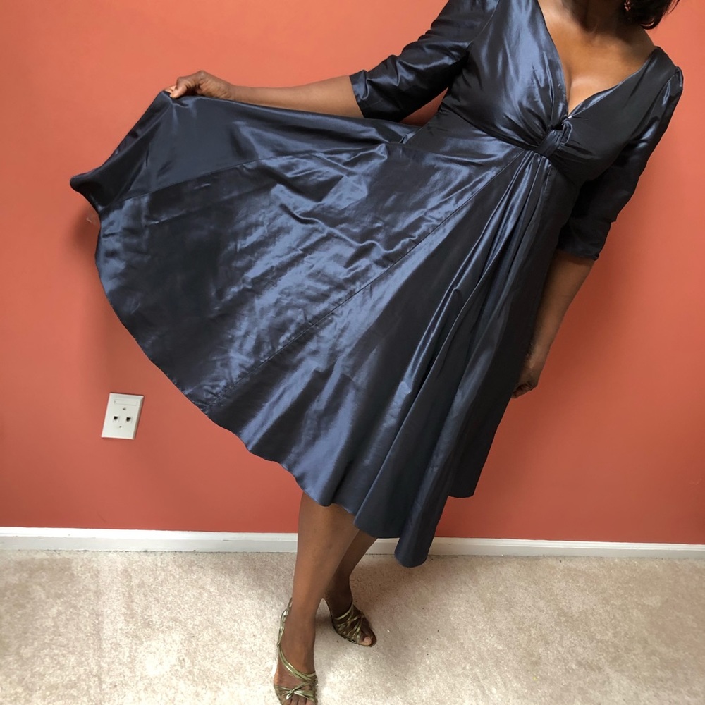 100 % Silk Swing Dress by Claire Dickson - Picture 5 of 5